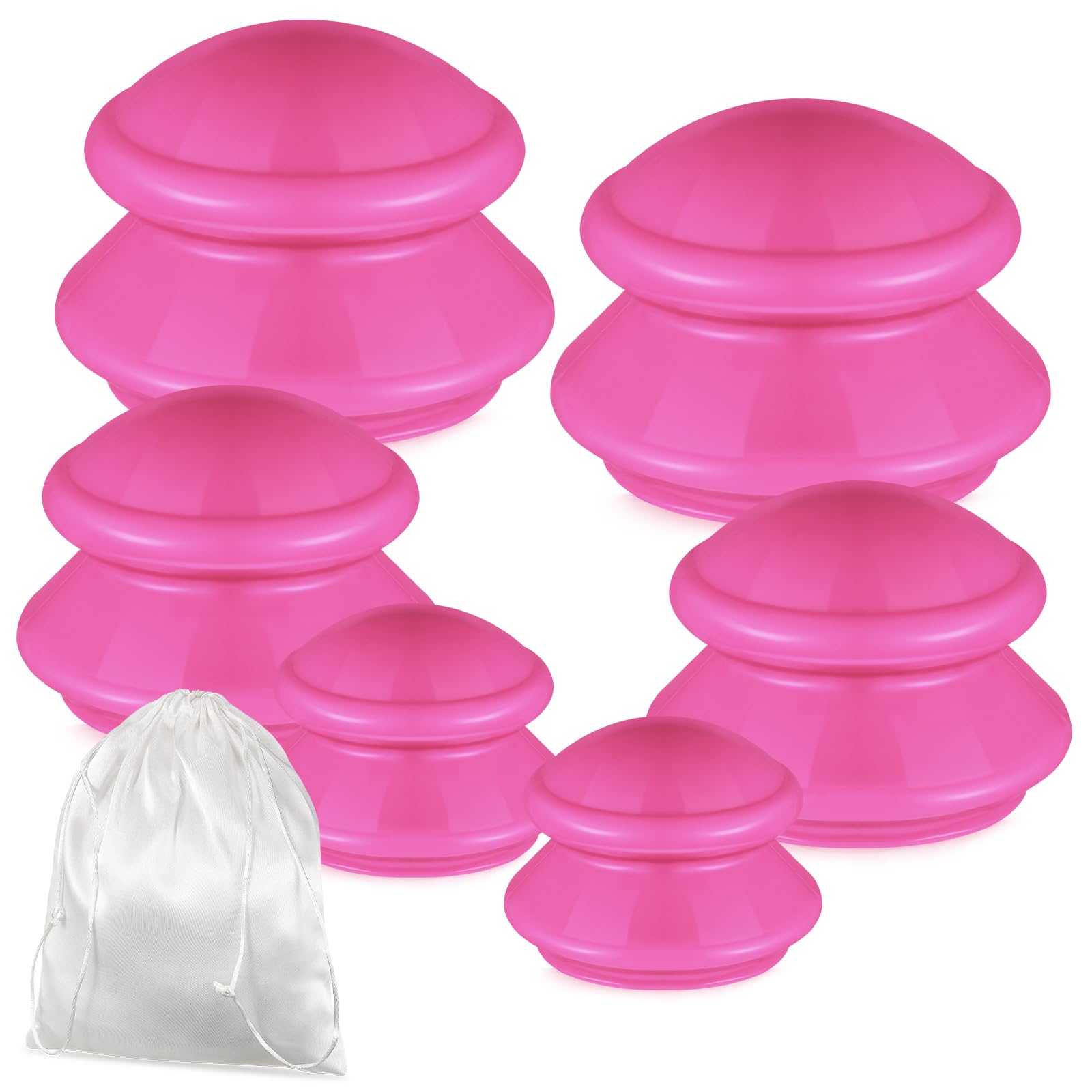 Amazon.com: TrelaCo 6 Pcs Cupping Kit for Massage Therapy 3 Sizes